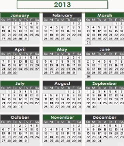 calendar