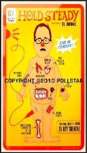 hold steady concert poster