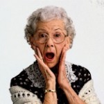 shocked lady