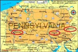 PA map