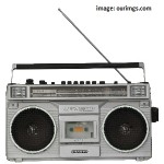 mini boombox