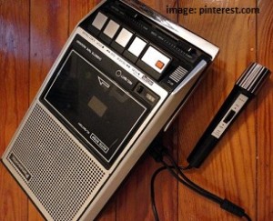 tape recorder