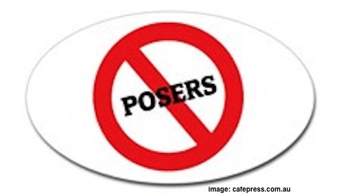 no posers